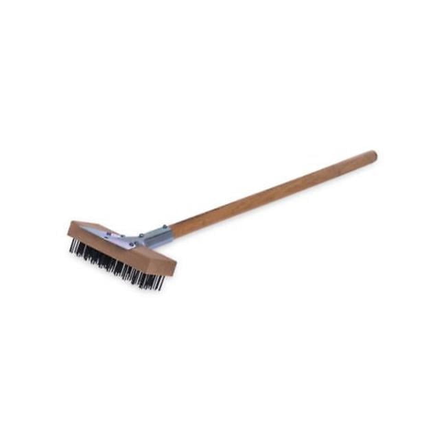 Carlisle FoodService Products  Oven & Grill Brush with Scraper - Black