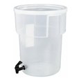 thumbnail image 1 of Carlisle Foodservice Beverage Dispenser,Round,5 Gal,Black 220930, 1 of 1