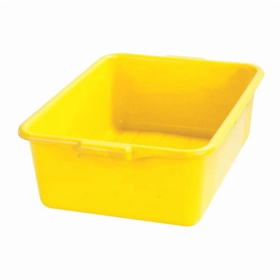 Carlisle Foodservice Tote Box, Yellow, Polyethylene N4401104