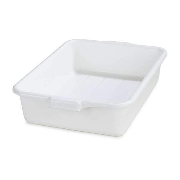 Carlisle Foodservice Tote Box, White, Polyethylene N4401002
