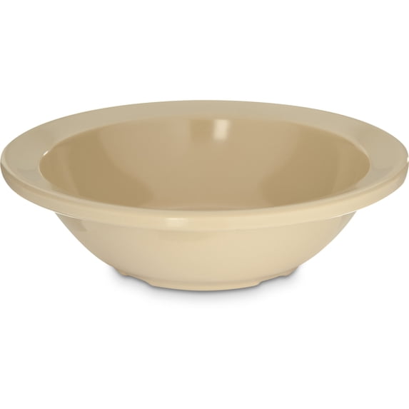Carlisle KL80525 Kingline 4.75 Oz Tan Rimmed Fruit Bowl - 48 / CS