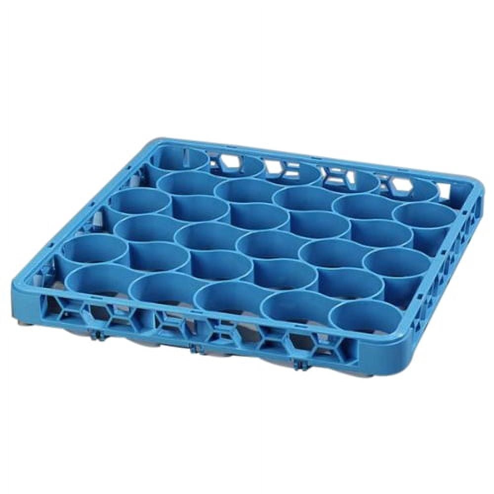 Carlisle OptiClean NeWave 30-Compartment Glass Rack Extender Blue, 19.88" Length x 19.88" Width x 1.78" Height, Polypropylene | 1 Each