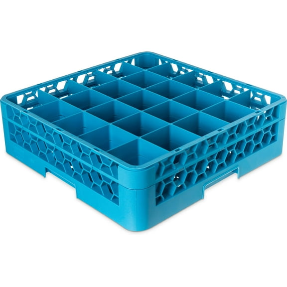 Carlisle RG25-114 OptiClean 25-Compartment Glass Rack