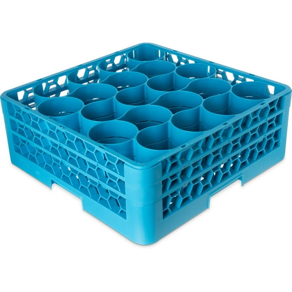 Carlisle RW20-114 NeWave 20-Compartment Glass Rack