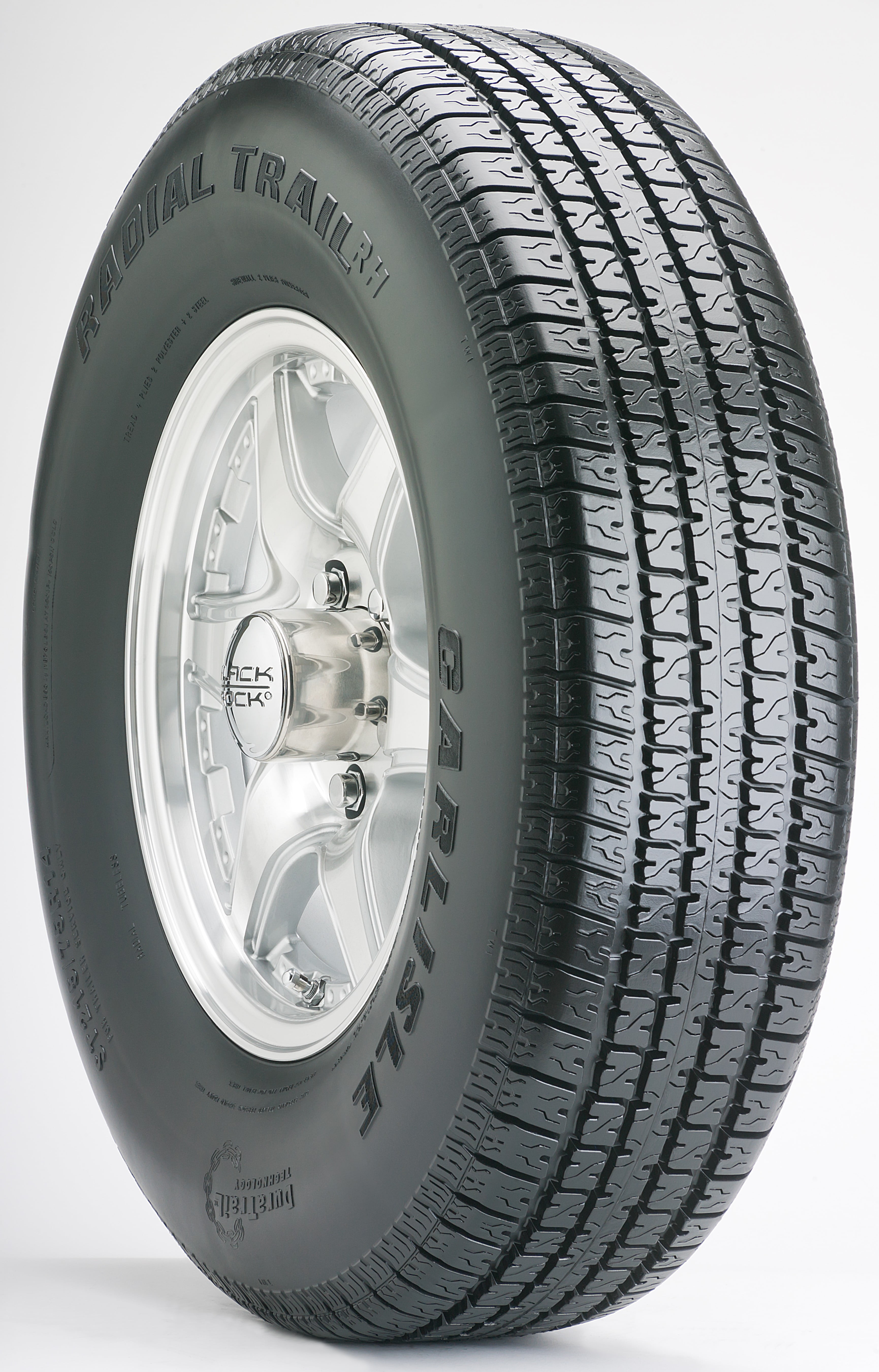 Carlisle Radial Trail RH Trailer Tire ST225/75R15 LRE/10ply