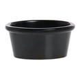 thumbnail image 1 of Carlisle Ramekin 2 oz Oval Black Melamine (S31003), 1 of 3