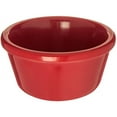 thumbnail image 1 of Carlisle S28058 3 oz. Smooth Roma Red Melamine Ramekin - 48/Case, 1 of 4