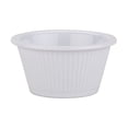 thumbnail image 1 of Carlisle S29202 White Fluted 2 Ounce Ramekin - 48 / CS, 1 of 1
