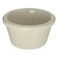 thumbnail image 1 of Carlisle S29242 Bone 2 Ounce Fluted Melamine Ramekin - 48 / CS, 1 of 1