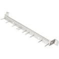 thumbnail image 1 of Carlisle Sanitary Maintenance B642319 17 in. 4073500 Spectrum Aluminum Brush Rack - Gray - 10 Hooks, 1 of 1