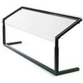thumbnail image 1 of Carlisle Sanitary Maintenance B632403 924803 - 48 in. Adjustable Single-Sided Sneeze Guard, Black, 1 of 4