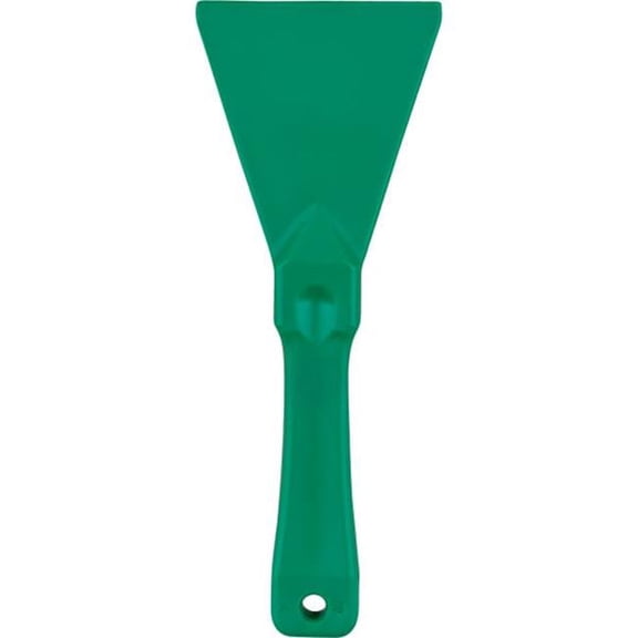 Carlisle Sanitary Maintenance B3112782 Sparta Handheld 3 in. Plastic Scraper, Green