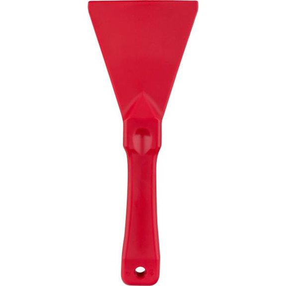 Carlisle Sanitary Maintenance B3112781 Sparta Handheld 3 in. Plastic Scraper, Red