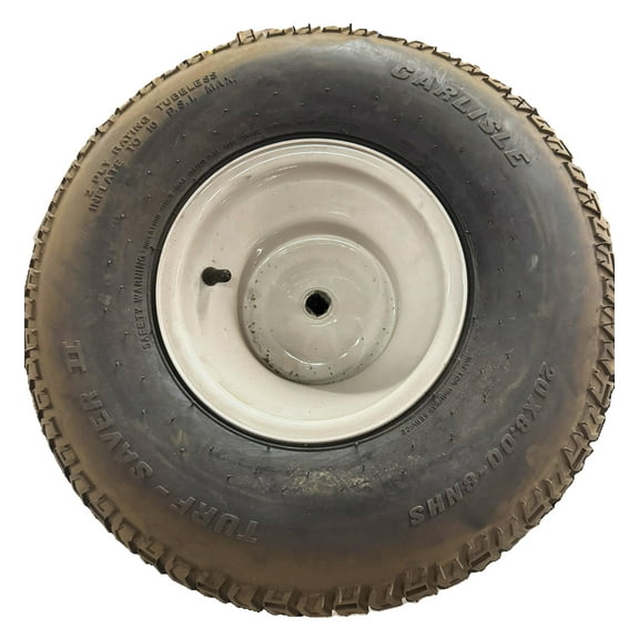 Carlisle Turf Saver Lawn & Garden Tire - 20X8-8NHS with RIM
