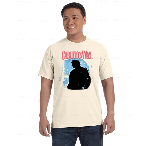 Carlito's Way Movie Tribute Comfort Color T-Shirt in Retro Graphic Style, Unisex, up to size 4XL