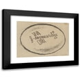 thumbnail image 1 of Carlo Carrà 14x11 Black Modern Framed Museum Art Print Titled - Conclusion (Approx. 1914-1915), 1 of 5