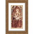 thumbnail image 1 of Carlo Crivelli 2x Matted 16x24 Gold Ornate Framed Art Print 'Enthroned Madonna (Enthroned Maria lactans)', 1 of 2