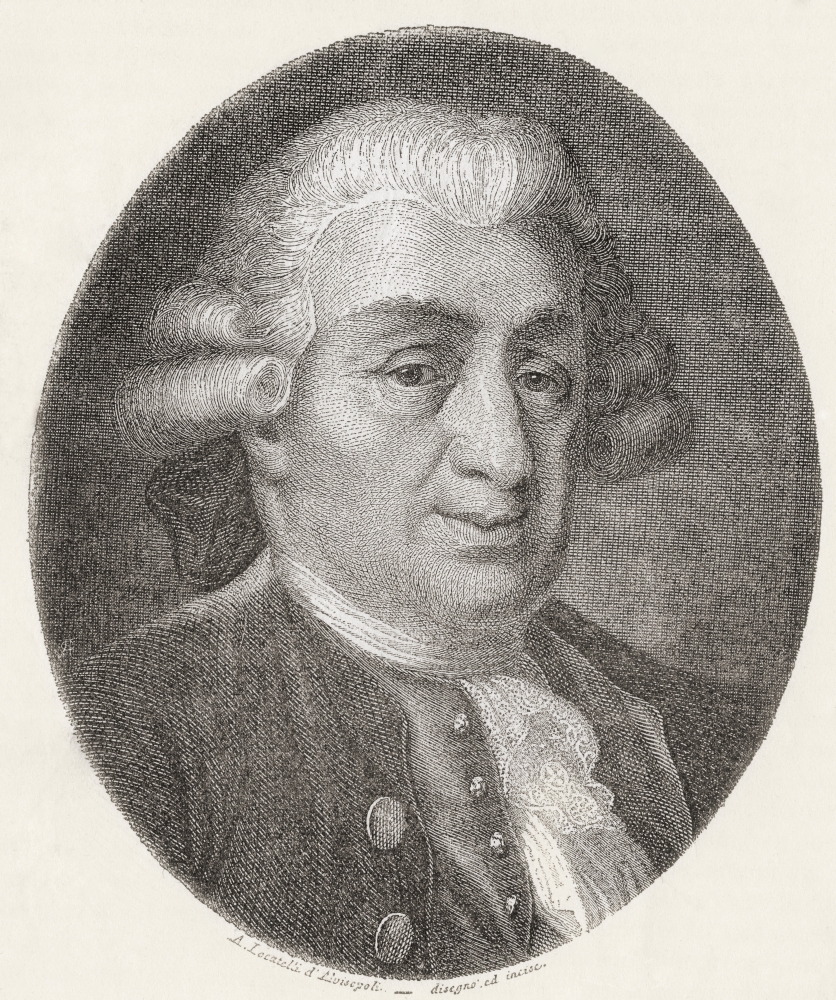 Carlo Osvaldo Goldoni 1707 Canvas Art - Ken Welsh Design Pics (13 x 15)