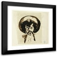 thumbnail image 1 of Carlo Pellegrini 12x12 Black Modern Framed Museum Art Print Titled - Portrait of Whistler (1877), 1 of 5