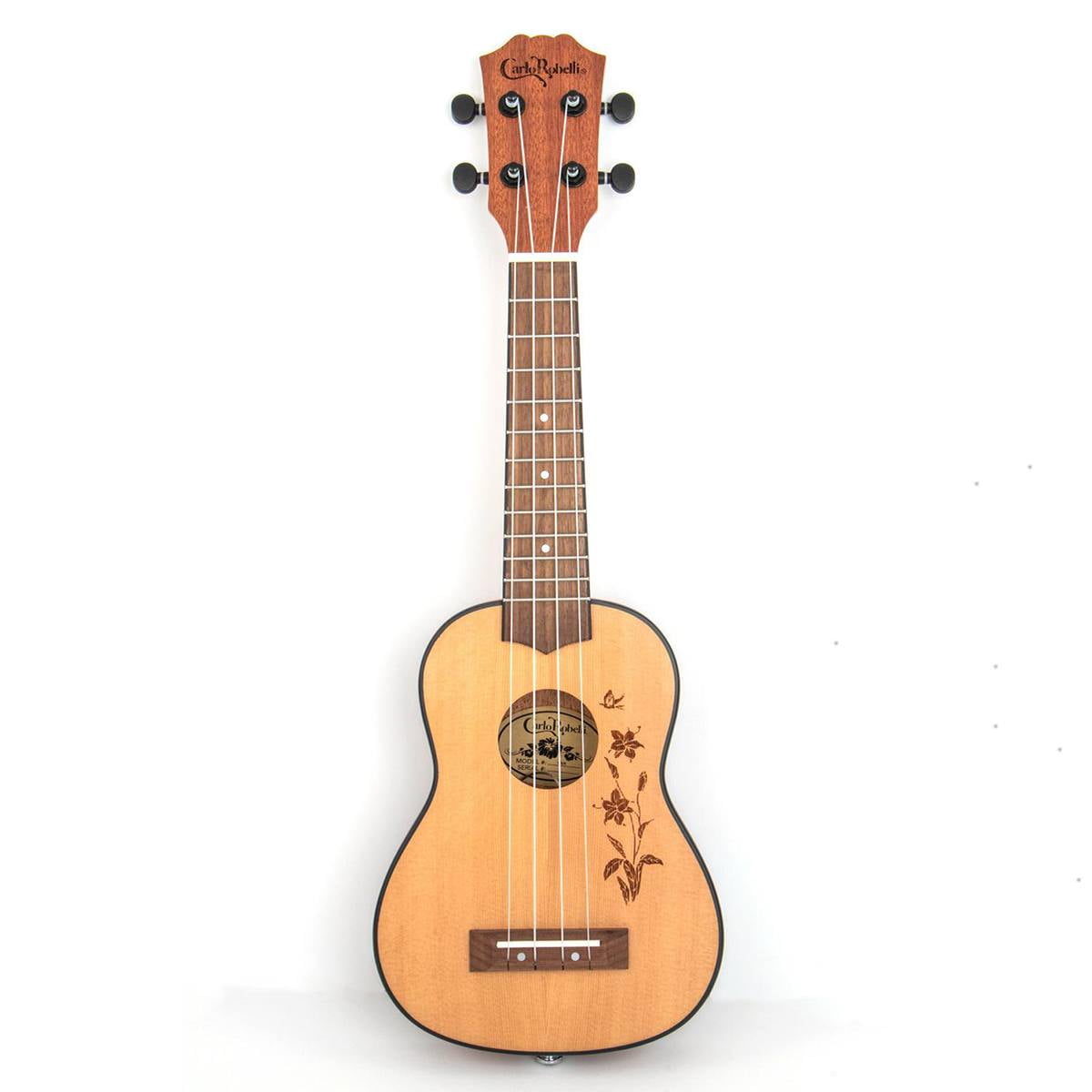 Carlo Robelli UXR Acoustic Electric Soprano Ukulele