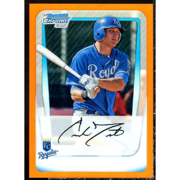 Carlo Testa Card 2011 Bowman Chrome Prospects Orange Refractors #BCP9