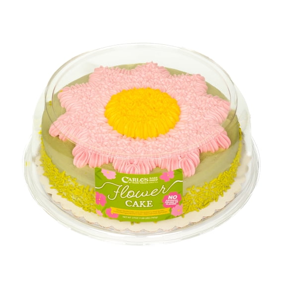 Carlo's Bakery Pink Flower Cake, 27 oz, 1 Count