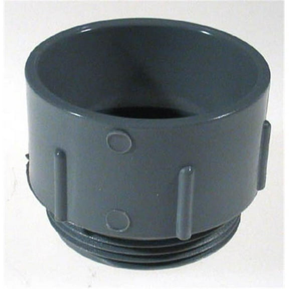 2-1/2" PVC Terminal Adapter Slip Female End To Junction Box. Sold in, Each
