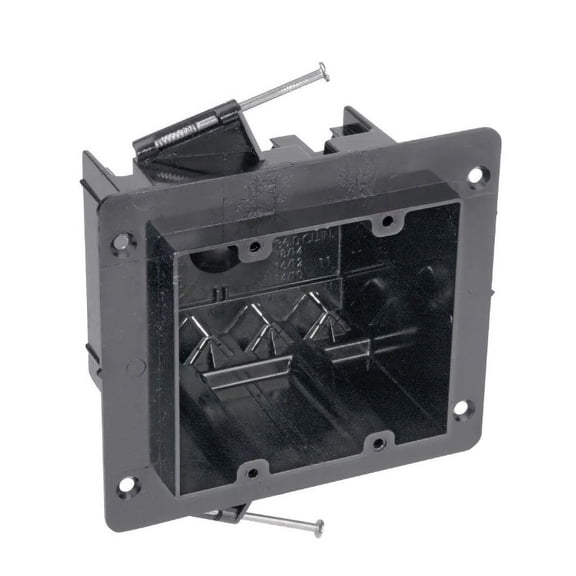 Carlon 2-Gang Vee Clamp Bracket Box