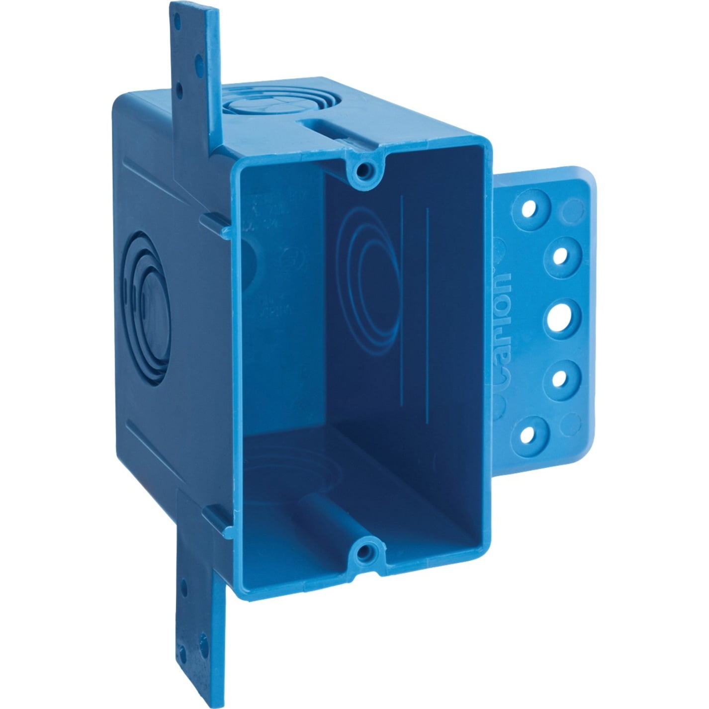 Carlon 22 cu in Rectangle Thermoplastic Electrical Box Blue