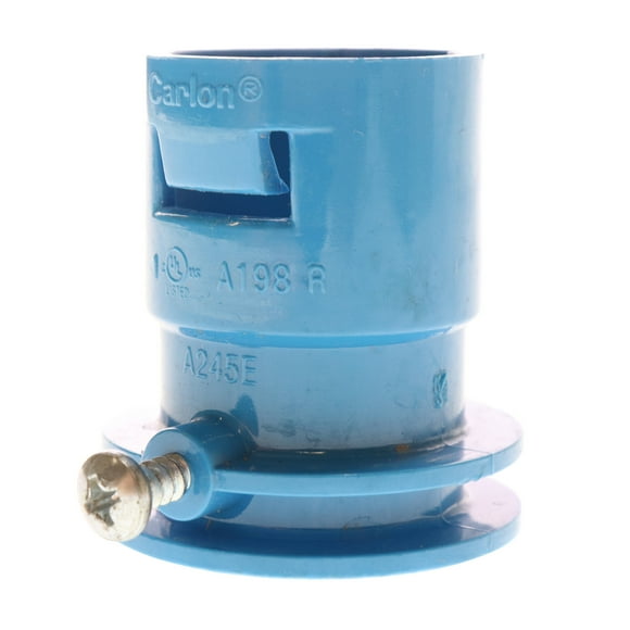 Carlon A245E ENT to EMT Non-Metallic Adapter with Coupling, 3/4-Inch, (100-Pack)