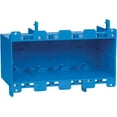 thumbnail image 1 of Carlon B468R Work Outlet Box, 4 Gang, 7.57-Inch Length by 2.89-Inch Width by 3.56-Inch Depth, Blue, 1 of 1