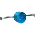 thumbnail image 1 of Carlon B620KR-UPC Ceiling Box, 4 in W, 4 in D, 2-1/4 in H, 1 -Gang, Polycarbonate, Blue, 1 of 8