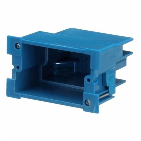 Carlon BH118R Outlet Box, Old Work, 1 Gang, 3-7/8-Inch Length by 2-3/8-Inch Width by 3-5/8-Inch Depth, Blue