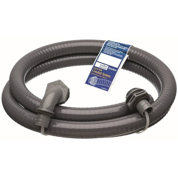 Carlon 150DRB Electrical Conduit, 1/2 in, 6 ft L, PVC