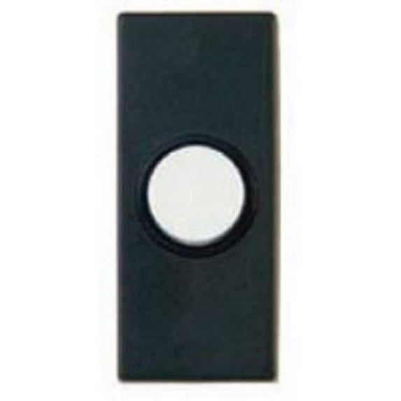 Carlon DH1824 Wired Door Bell Pushbutton, Basic Black