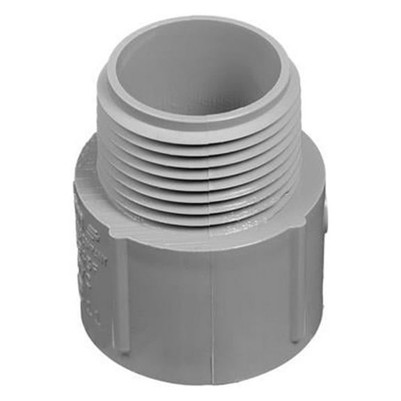 Carlon E943K-CTN 2-1/2-In. PVC Terminal Adapter - Quantity 6