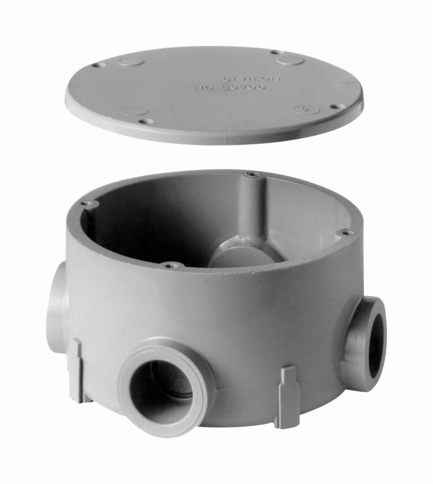 Junction Body Kit Carlon E970CD-CTN Type X Round junction Conduit Body Box , 1/2 ...