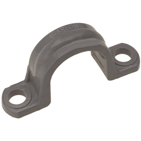 Thomas & Betts Carlon Conduit Clamp E977HC - PVC, Resistant to Rust - Pack of 1, Gray