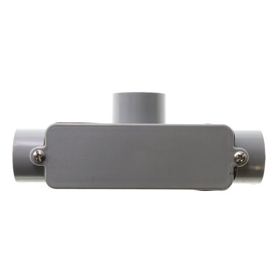 Carlon E983EF Rigid Non-Metallic PVC Type-T Conduit Access Body, 1-Inch