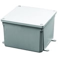 thumbnail image 1 of 4 in. x 4 in. x 2 in. PVC Junction Box - Gray, 1 of 2