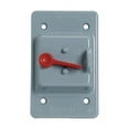 thumbnail image 1 of Carlon Lamson &amp; Sessons E98TSCN-CAR Single Gang Weatherproof Toggle Box Cover, 1 of 3