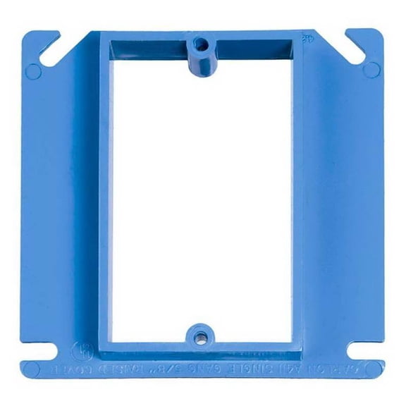 Carlon Gang Type 4 In. x 4 In. Square Raised Cover A411RR