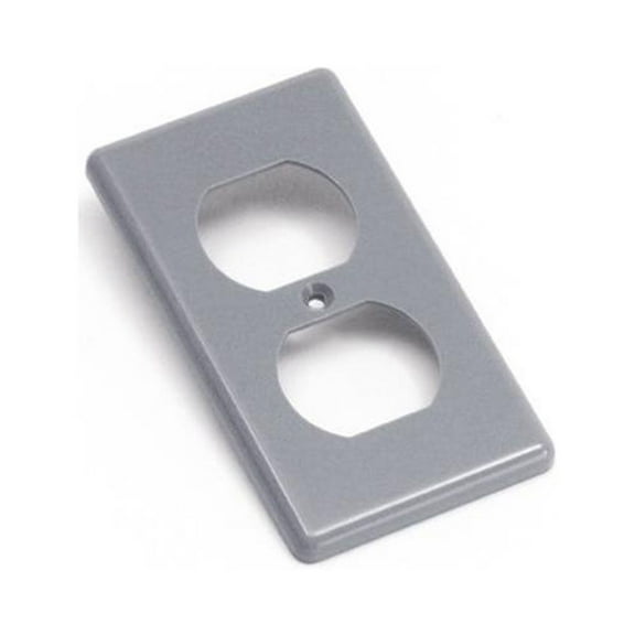 Carlon HB1DP Duplex Handy Box Cover, PVC - Quantity 25