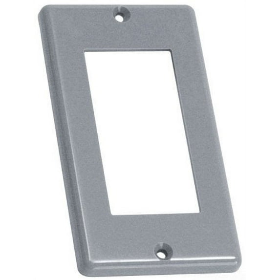 Carlon HB1GF Outlet Box Cover, 1 Gang, 4.3-Inch Length by 2.38-Inch Width
