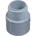 thumbnail image 1 of Thomas & Betts Terminal Adapter 1 In. Male Threaded & Socket - PVC - Gray, EA, 1 of 3