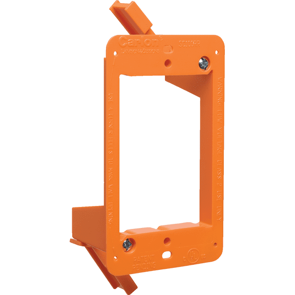 Carlon Old Work Low Voltage Box Bracket - Single Pack  Home & Garage Storage, Stackable Design