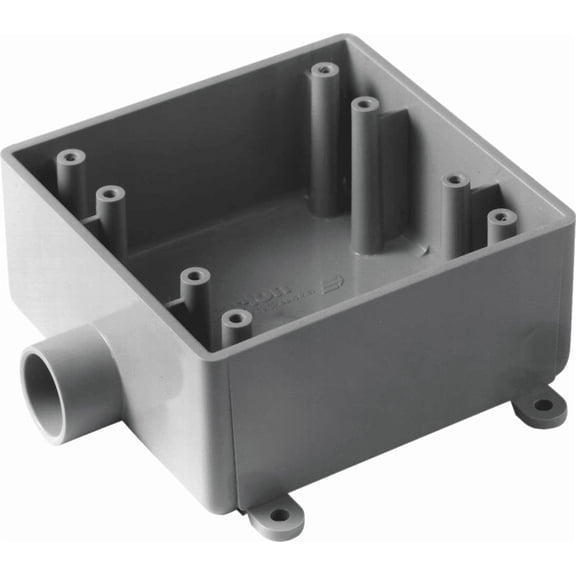 Carlon Rigid Non-Metallic Dead-End Termination Wall Box - Pack of 12  Home & Garage Storage, Stackable Design
