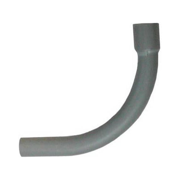 Carlon UA9AKB-CTN Conduit Fitting, PVC Belled End Elbow, 90 Degree, 2-1/2-In. - Quantity 6