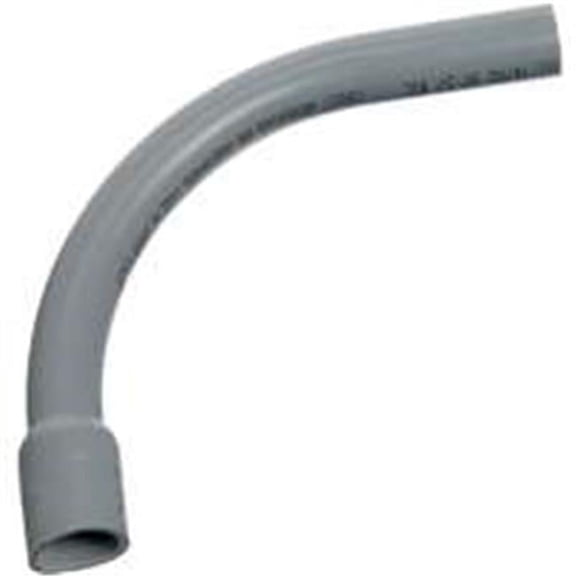 THOMAS & BETTS Electrical PVC 90 degree elbow- 3" w/ belled end UA9ALB-CTN