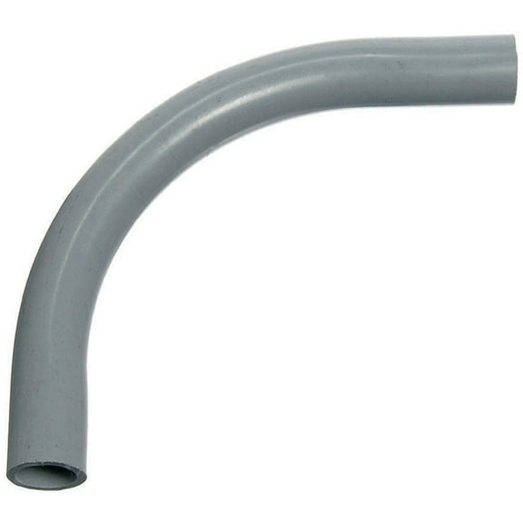 Carlon Conduit Elbow UA9DL, 90 Degree Angle PVC - Gray
